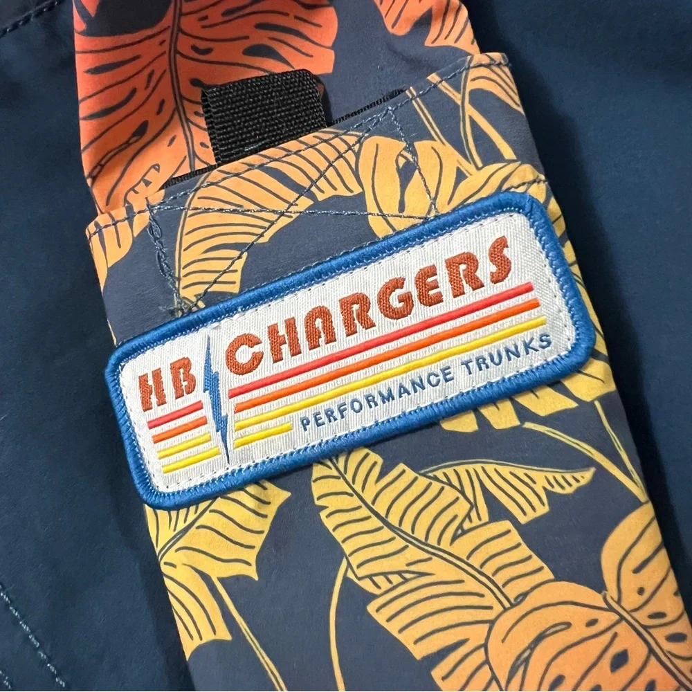 Howler Brothers Heed the Call Chargers Boardshorts Size 33